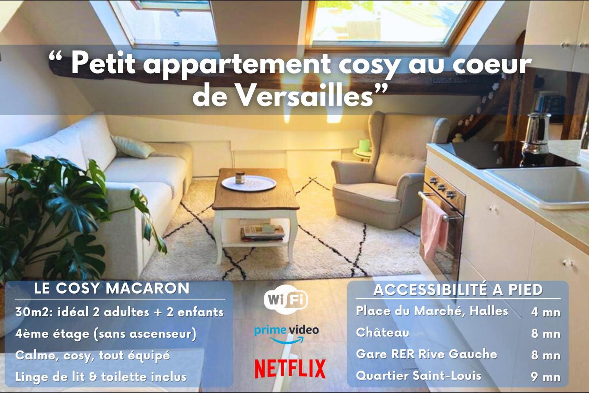 Le Cosy Macaron - Au Coeur De Appartement Versailles